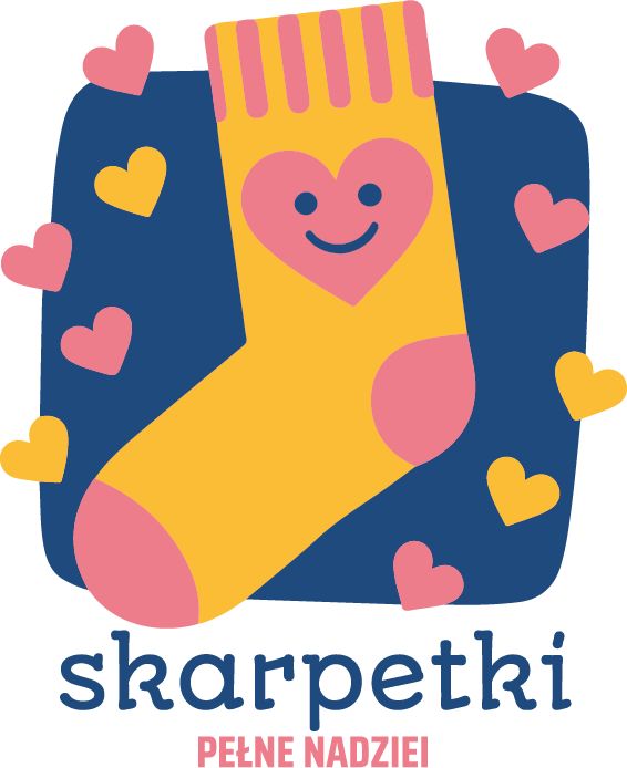 Logo skarpetki pełne nadziei