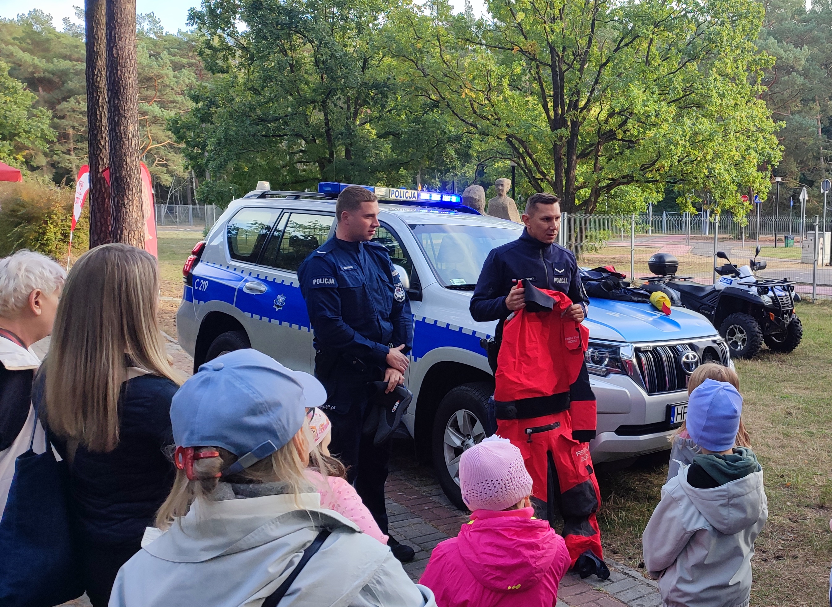 Zajęcia z Policją